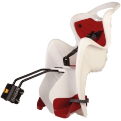 BELLELLI Fietszitje Mr Fox B-fix Frame Mount White / Rood