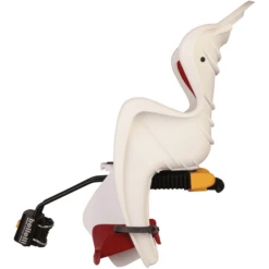 BELLELLI Fietszitje Mr Fox Reclining B-fix Frame Mount White /Red -Kleine Wondertjes bellelli fietszitje mr fox reclining b fix frame mount white red a347727 2
