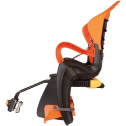 BELLELLI Fietszitje Tiger Achteroverleunend B-Fix Framebevestiging Grijs/ Orange -Kleine Wondertjes bellelli fietszitje tiger achteroverleunend b fix framebevestiging grijs orange a346852 2