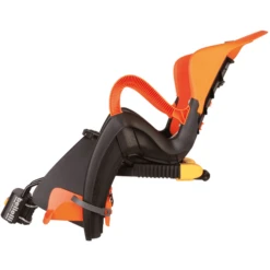BELLELLI Fietszitje Tiger Achteroverleunend B-Fix Framebevestiging Grijs/ Orange -Kleine Wondertjes bellelli fietszitje tiger achteroverleunend b fix framebevestiging grijs orange a346852 3
