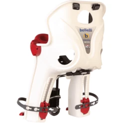 BELLELLI Freccia B-Fix Fietsstoel Met Framebevestiging White -Kleine Wondertjes bellelli freccia b fix fietsstoel met framebevestiging white a346785 4