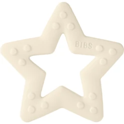 BIBS® Bijtring Baby Bitie Star Vanaf 3 Maanden In Ivoorkleur
