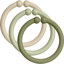 BIBS® Loops Vanille/Sage/ Olive 12 Stuks
