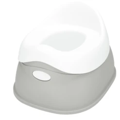 Bieco Potje Afneembaar Grijs/wit