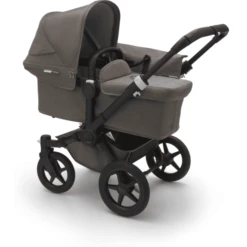Bugaboo Combi Kinderwagen Donkey 3 Complete Mineral Black/Taupe -Kleine Wondertjes bugaboo combi kinderwagen donkey 3 complete mineral black taupe a293622 1