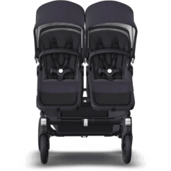 Bugaboo Kinderwagen Donkey 5 Twin Complete Graphite/Dark Navy -Kleine Wondertjes bugaboo kinderwagen donkey 5 twin complete graphite dark navy a414787 3