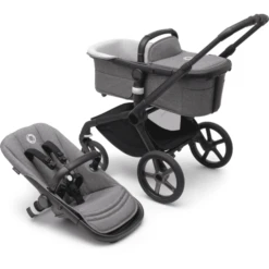 Bugaboo Kinderwagen Fox 5 Basis Black /Grey Melange