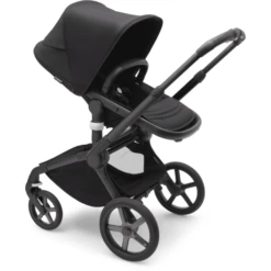 Bugaboo Kinderwagen Fox 5 Met Reiswieg En Zitje Black /. Mid Night Black -Kleine Wondertjes bugaboo kinderwagen fox 5 met reiswieg en zitje black mid night black a409943 3