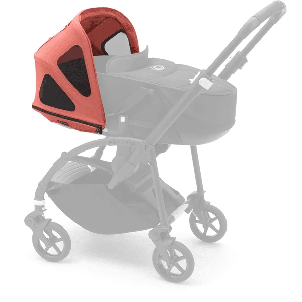 Bugaboo Zonnedak Met Ventilatie Breezy Bee Sunrise Red 2 Bugaboo Zonnedak Met Ventilatie Breezy Bee Sunrise Red - Afbeelding 2