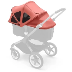 Bugaboo Zonnekap Met Ventilatieramen Breezy Fox / Cameleon 3/Lynx Sunrise Roo -Kleine Wondertjes bugaboo zonnekap met ventilatieramen breezy fox cameleon 3 lynx sunrise roo a342153 3