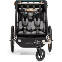 BURLEY Kinderfietskar Encore X Turquoise -Kleine Wondertjes burley kinderfietskar encore x turquoise a312464 1