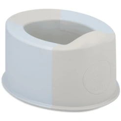 Buubla Reispotje Blauw/lichtgrijs