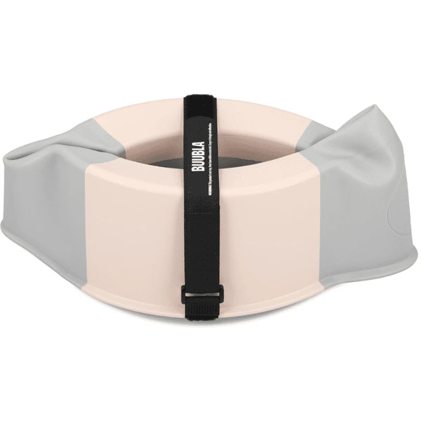 Buubla Reispotje Roze/lichtgrijs 4 Buubla Reispotje Roze/lichtgrijs - Afbeelding 4