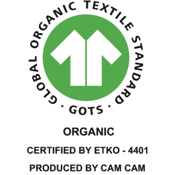 Cam Cam Copenhagen Gaasdoek 2-pack Wind Flower Crème 4 Cam Cam Copenhagen Gaasdoek 2-pack Wind Flower Crème - Afbeelding 4