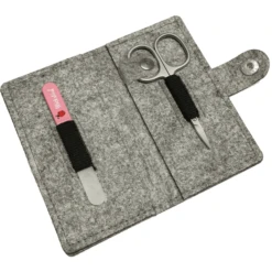 Canal® Manicure Set Met Vilten Etui In Baby Roze