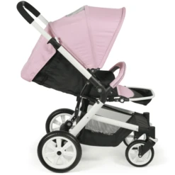 CHIC 4 BABY Kinderwagen Boomer Roze -Kleine Wondertjes chic 4 baby kinderwagen boomer roze a259636 2