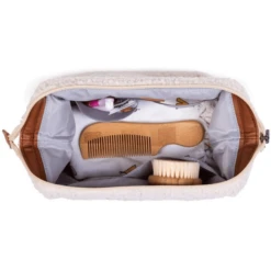 Childhome CHILD HOME Baby Benodigdheden Toilettas Teddy Korting White -Kleine Wondertjes child home baby benodigdheden toilettas teddy korting white a325980 3