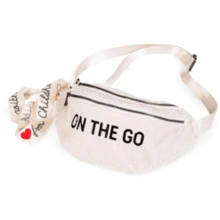 Childhome CHILD HOME Banana Bag On The Go Teddy Oud Wit -Kleine Wondertjes child home banana bag on the go teddy oud wit a330722 2