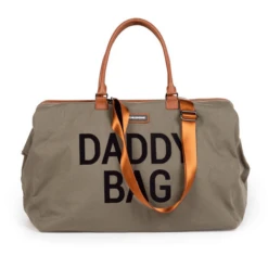 Childhome CHILD HOME Daddy Tas Canvas Kaki -Kleine Wondertjes child home daddy tas canvas kaki a326013 4