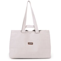 Childhome CHILD HOME Oma Tas Canvas Ecru -Kleine Wondertjes child home oma tas canvas ecru a367643 2