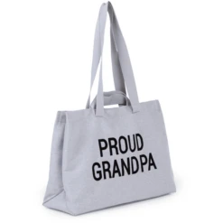 Childhome CHILD HOME Opa Tas Canvas Grijs -Kleine Wondertjes child home opa tas canvas grijs a367646 3