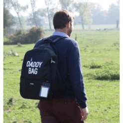 CHILDHOME Daddy Rugzak Zwart -Kleine Wondertjes childhome daddy rugzak zwart a260022 4