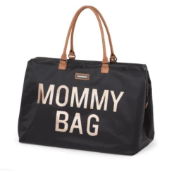 CHILDHOME Mommy Bag Groot Black Gold -Kleine Wondertjes childhome mommy bag groot black gold a261886 3