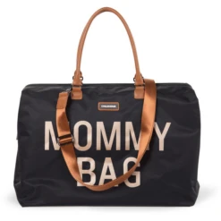 CHILDHOME Mommy Bag Groot Black Gold -Kleine Wondertjes childhome mommy bag groot black gold a261886 4