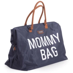 CHILDHOME Mommy Bag Groot Marine Blauw -Kleine Wondertjes childhome mommy bag groot marine blauw a260794 2