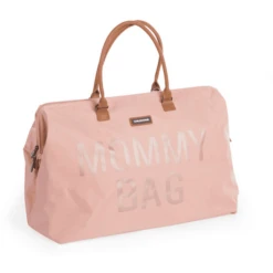 CHILDHOME Mommy Bag Groot Pink -Kleine Wondertjes childhome mommy bag groot pink a259819 2