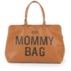 CHILDHOME Mommy Bag Lederlook Bruin