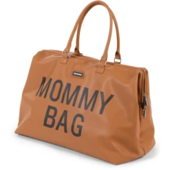 CHILDHOME Mommy Bag Lederlook Bruin -Kleine Wondertjes childhome mommy bag lederlook bruin a285237 4