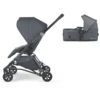 CONCORD Pram Soul Baby Set Steel Grijs