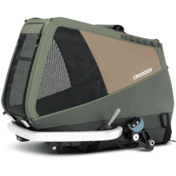 CROOZER Hondenfietskar Dog Enna Moss Green -Kleine Wondertjes croozer hondenfietskar dog enna moss green a333484 4