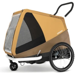 CROOZER Hondenfietskar Hond Tammo Moss Green Inclusief Hondenbed Sundown Yellow -Kleine Wondertjes croozer hondenfietskar hond tammo moss green inclusief hondenbed sundown yellow a410047 3