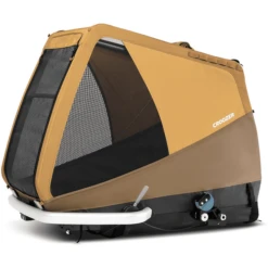 CROOZER Hondenfietskar Hond Tammo Moss Green Inclusief Hondenbed Sundown Yellow -Kleine Wondertjes croozer hondenfietskar hond tammo moss green inclusief hondenbed sundown yellow a410047 4