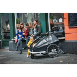 CROOZER Kid Vaaya 1 Blossom Red Kinderfietskar -Kleine Wondertjes croozer kid vaaya 1 blossom red kinderfietskar a333480 1