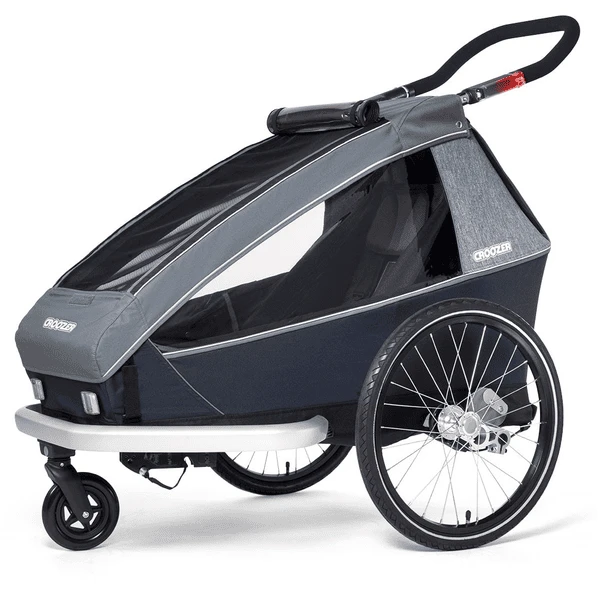 CROOZER Kid Vaaya 1 Graphite Blauw Kinderfietskar Inclusief Voetruimte Bescherming Lade 5 CROOZER Kid Vaaya 1 Graphite Blauw Kinderfietskar Inclusief Voetruimte Bescherming Lade - Afbeelding 5