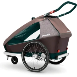 CROOZER Kid Vaaya 2 Blossom Red Kinderfietskar Inclusief Joggerset -Kleine Wondertjes croozer kid vaaya 2 blossom red kinderfietskar inclusief joggerset a415484 4