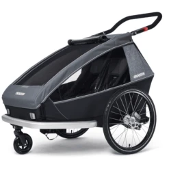 CROOZER Kid Vaaya 2 Graphite Blauw Kinderfietskar Inclusief Joggerset -Kleine Wondertjes croozer kid vaaya 2 graphite blauw kinderfietskar inclusief joggerset a415480 3