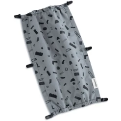 CROOZER Zonnescherm Blauw Gedessineerd Voor Kinderzitje