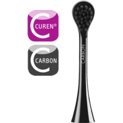 CURAPROX Reserve Opzetborstels Black Is White Carbon® -Kleine Wondertjes curaprox reserve opzetborstels black is white carbon a317644 2