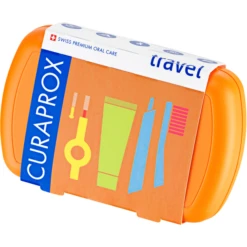 CURAPROX Travel Set In Orange 7 CURAPROX Travel Set In Orange -Kleine Wondertjes curaprox travel set in orange a317634 2