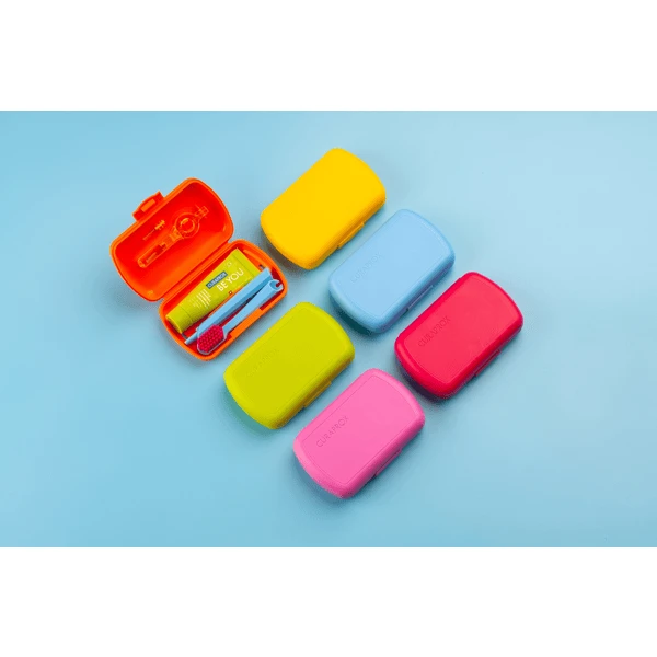 CURAPROX Travel Set In Orange 4 CURAPROX Travel Set In Orange - Afbeelding 4