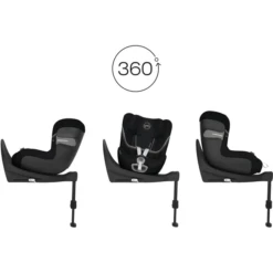 Cybex GOLD Autostoel Sirona S2 I-Size Deep Black -Kleine Wondertjes cybex gold autostoel sirona s2 i size deep black a314675 2