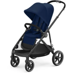 Cybex GOLD Gazelle S Kinderwagen Black Navy Blue -Kleine Wondertjes cybex gold gazelle s kinderwagen black navy blue a296596 2