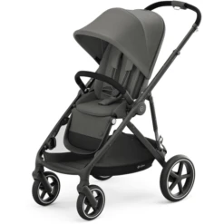 Cybex GOLD Gazelle S Kinderwagen Black Soho Grey -Kleine Wondertjes cybex gold gazelle s kinderwagen black soho grey a296597 2