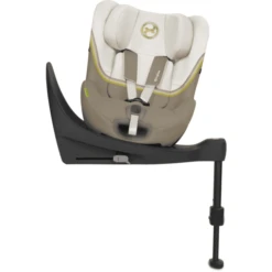 Cybex GOLD Kinderzitje Sirona SX2 I-Size Seashell Beige -Kleine Wondertjes cybex gold kinderzitje sirona sx2 i size seashell beige a378420 4