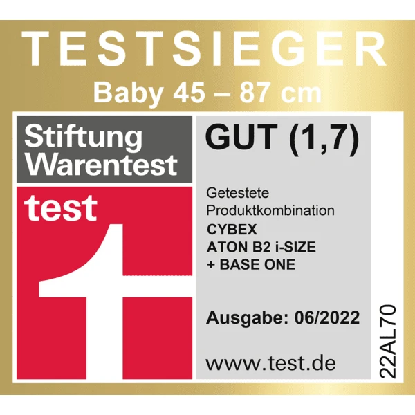 Cybex SILVER Autostoel Aton B2 I-Size Steel Grey Incl. Cybex GOLD Basisstation Base One 3 Cybex SILVER Autostoel Aton B2 I-Size Steel Grey Incl. Cybex GOLD Basisstation Base One - Afbeelding 3
