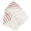 Done By Deer ™ Badhanddoek Met Capuchon Stripes Roze
